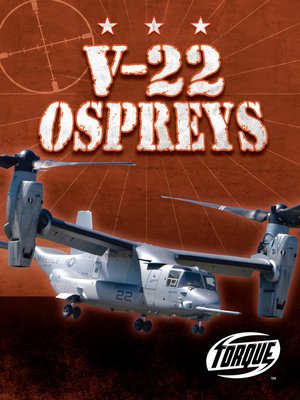 cover image of V-22 Ospreys